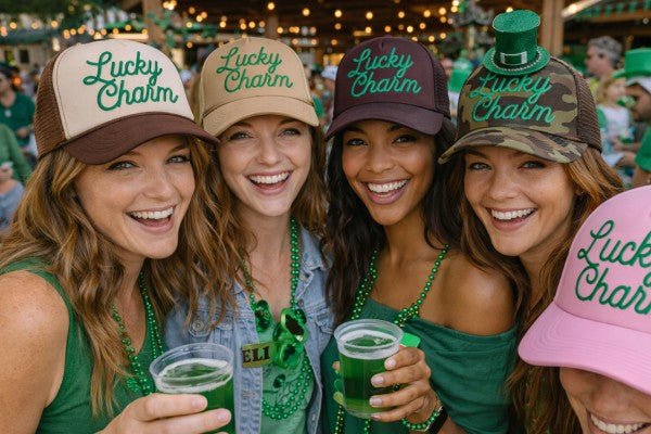 Lucky Charm Trucker Hat Collection - Bitsy Gypsy Boutique
