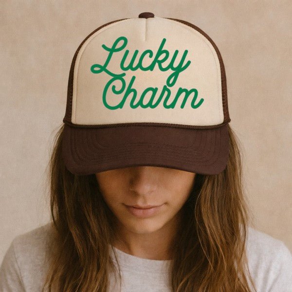 Lucky Charm Trucker Hat Collection - Bitsy Gypsy Boutique