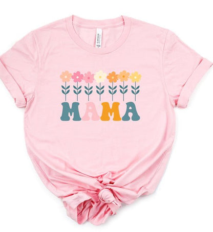 Mama Flowers Graphic Tee - Bitsy Gypsy Boutique