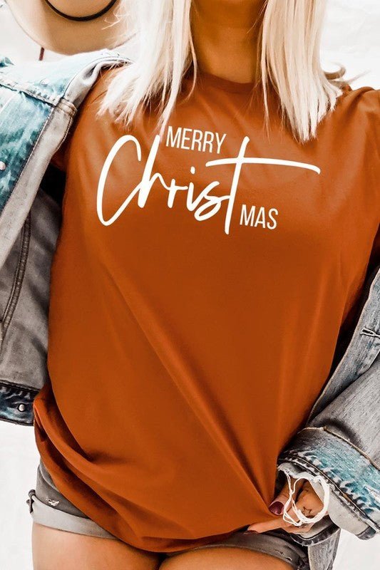 Merry Christmas Graphic Tee - Bitsy Gypsy Boutique