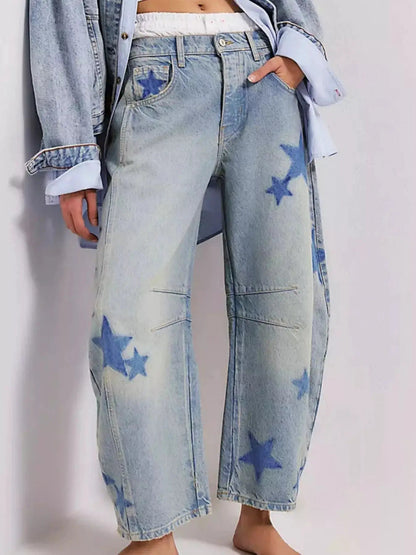 Mid Rise Wide-Leg Jeans - Bitsy Gypsy Boutique
