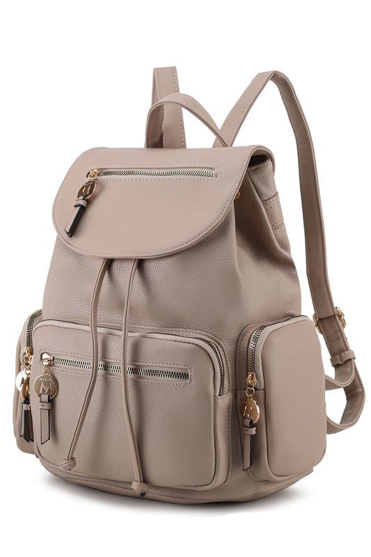 MKF Ivanna Oversize Backpack Vegan Leather by Mia - Bitsy Gypsy Boutique