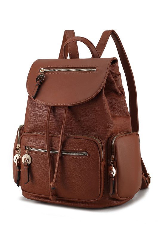 MKF Ivanna Oversize Backpack Vegan Leather by Mia - Bitsy Gypsy Boutique