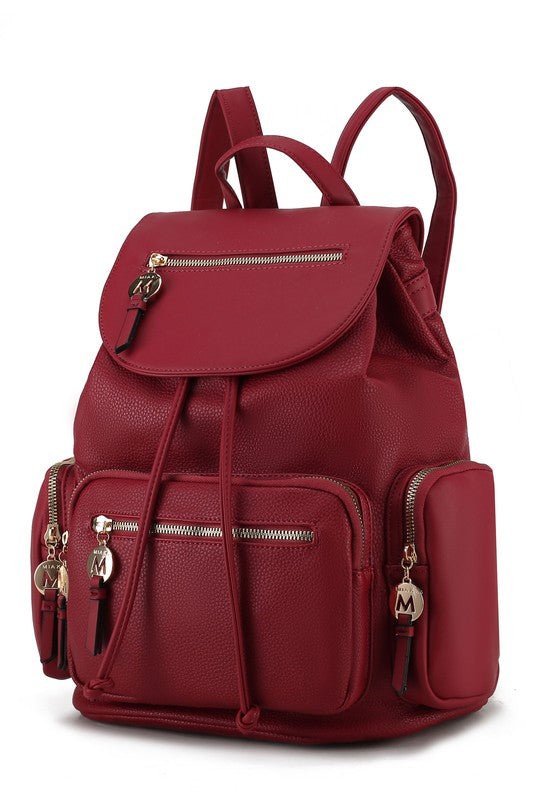 MKF Ivanna Oversize Backpack Vegan Leather by Mia - Bitsy Gypsy Boutique