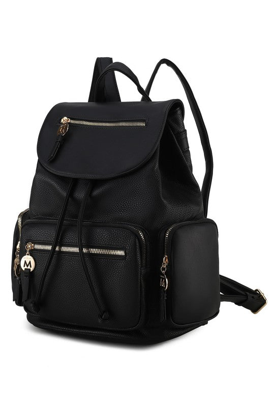 MKF Ivanna Oversize Backpack Vegan Leather by Mia - Bitsy Gypsy Boutique