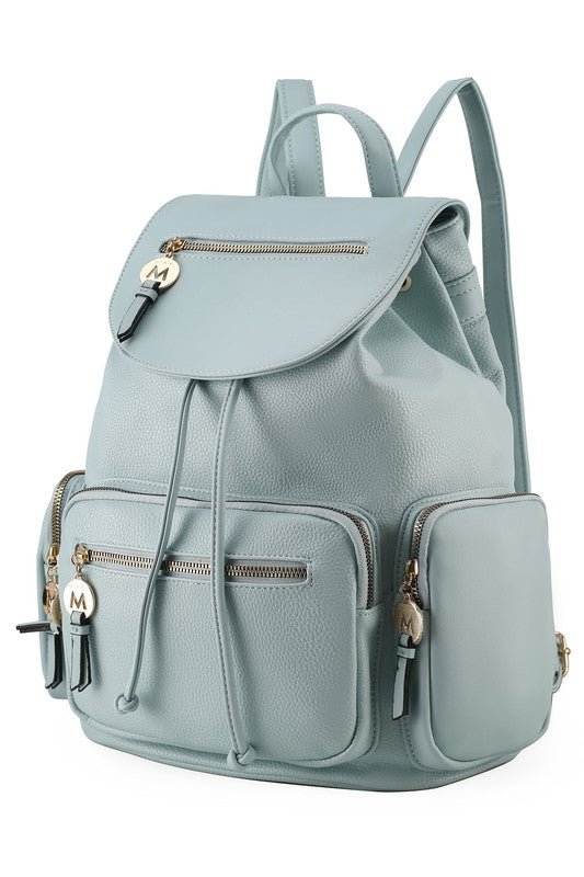 MKF Ivanna Oversize Backpack Vegan Leather by Mia - Bitsy Gypsy Boutique