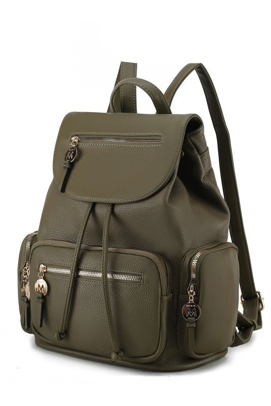 MKF Ivanna Oversize Backpack Vegan Leather by Mia - Bitsy Gypsy Boutique