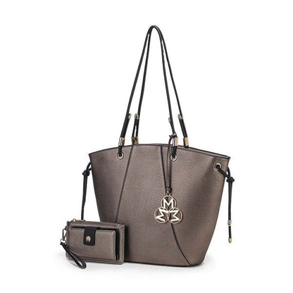 MKF Liv Tote Bag and Wallet Set by Mia K - Bitsy Gypsy Boutique