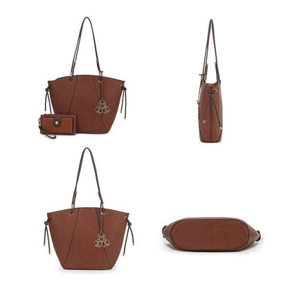 MKF Liv Tote Bag and Wallet Set by Mia K - Bitsy Gypsy Boutique
