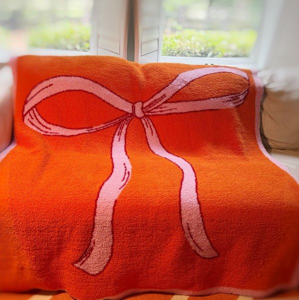 My Only Bow Coziest Blanket - Bitsy Gypsy Boutique