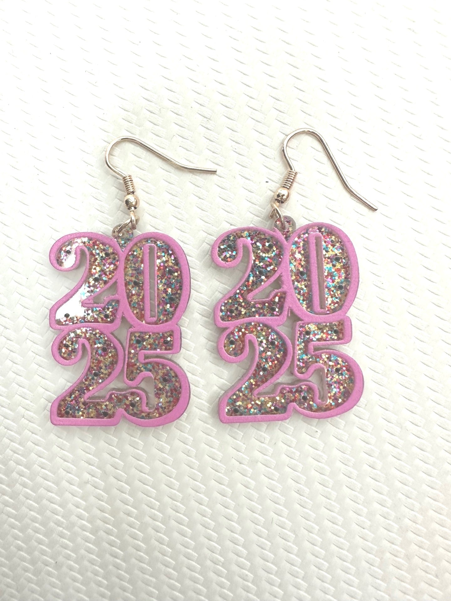 New Year's 2025 Multicolor Dangle Earrings - Bitsy Gypsy Boutique