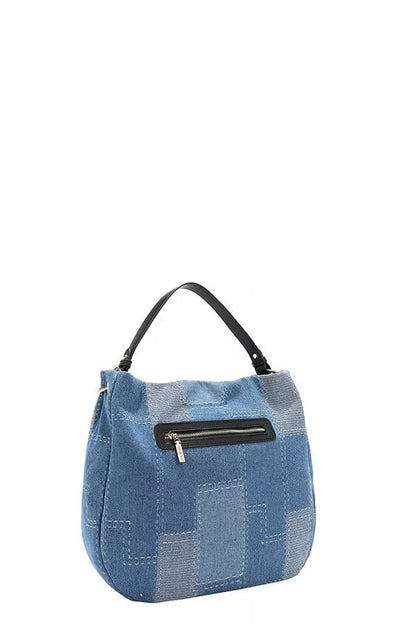 Nicole Lee USA Bosque De Amor Denim Hobo Bag - Bitsy Gypsy Boutique