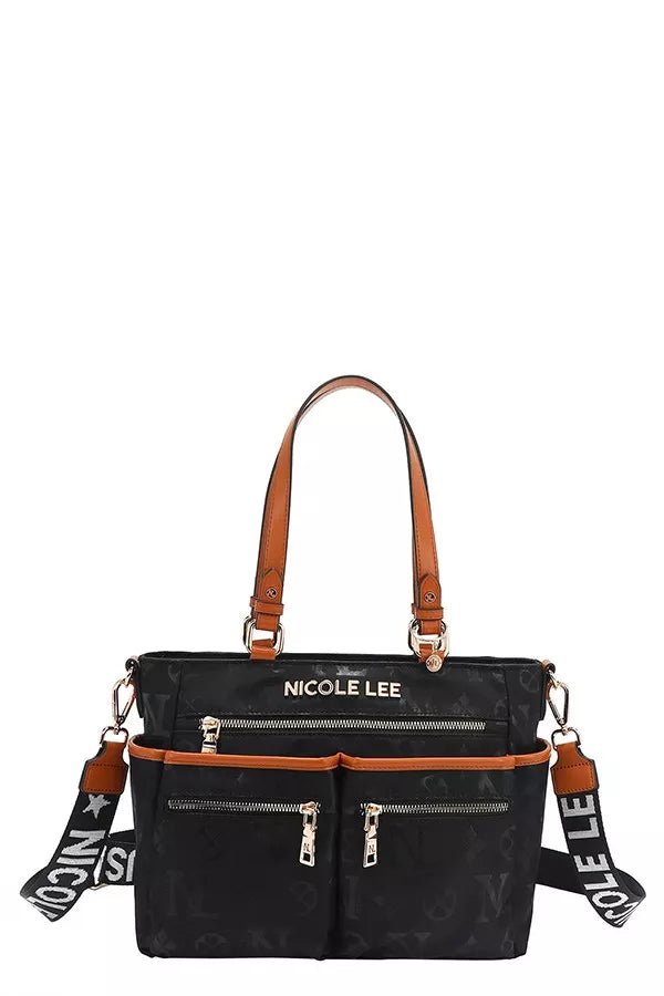 Nicole Lee USA Multi - Compartment Convertible Tote Bag - Bitsy Gypsy Boutique