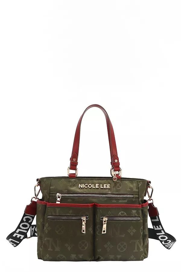 Nicole Lee USA Multi - Compartment Convertible Tote Bag - Bitsy Gypsy Boutique