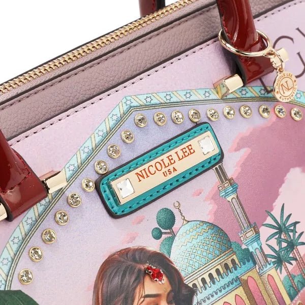 Nicole Lee USA Queen Cleopatra Dome Handbag - Bitsy Gypsy Boutique
