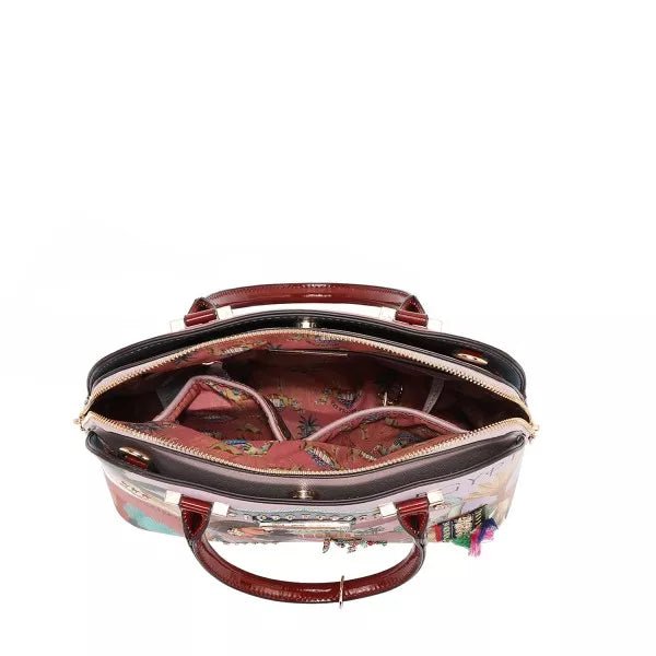 Nicole Lee USA Queen Cleopatra Dome Handbag - Bitsy Gypsy Boutique