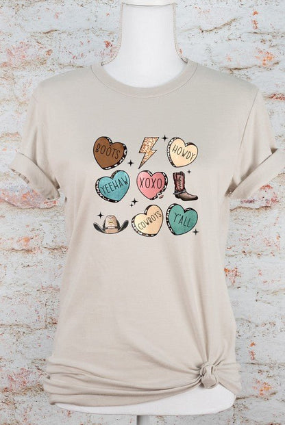 Nine Symbols County Sweetheart Graphic Tee - Bitsy Gypsy Boutique