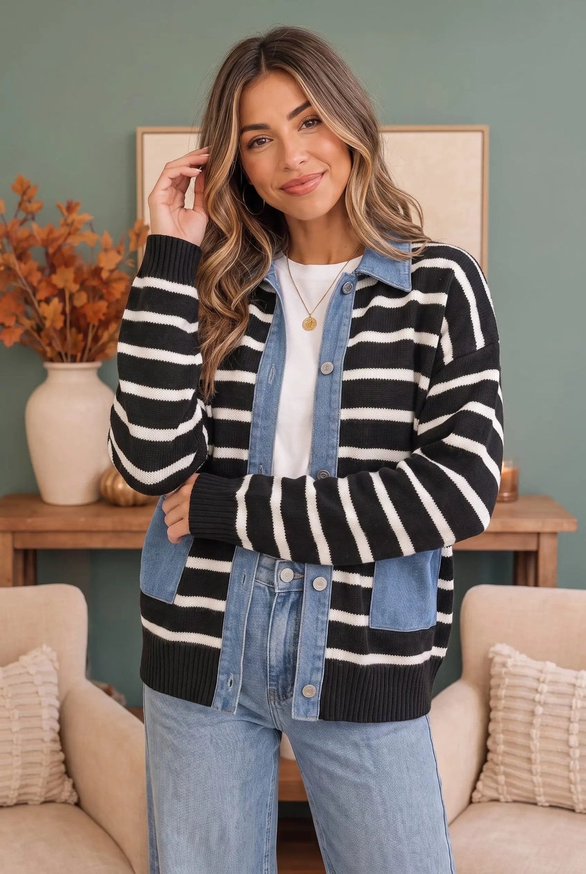 Not Your Average Jean Jacket - Bitsy Gypsy Boutique