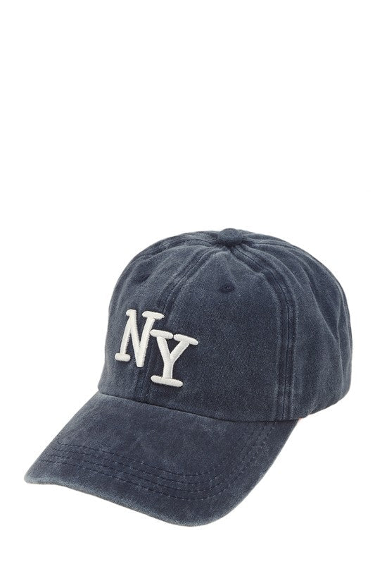 NY Embroidery Pigment Cap - Bitsy Gypsy Boutique