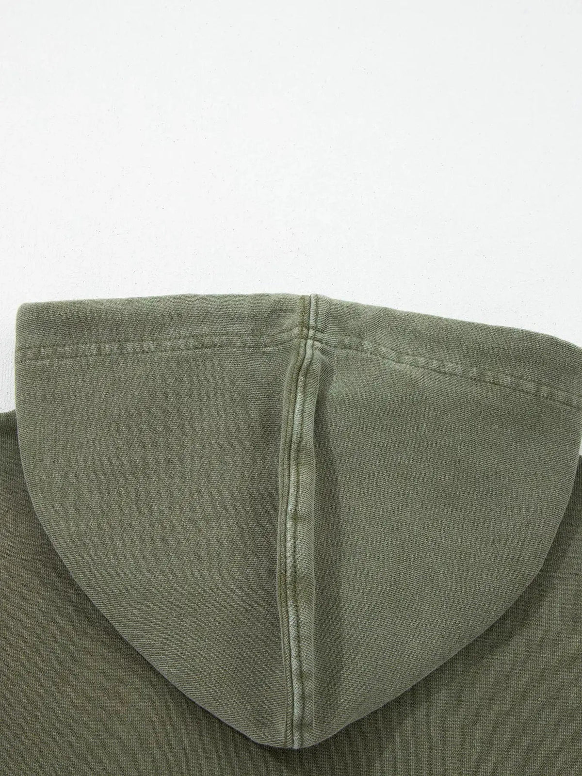 Olive Green Plaid Sleeve Drawstring Pocket Hoodie - Bitsy Gypsy Boutique