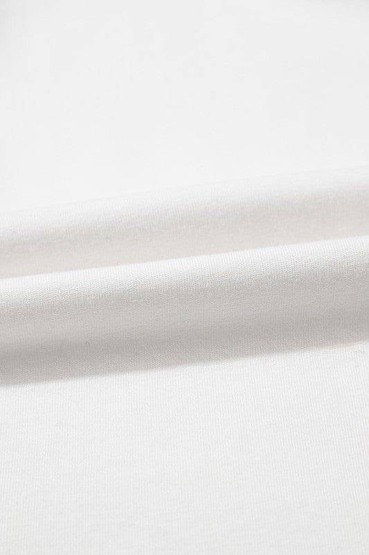 Party in the USA Cord Embroidered Graphic T-Shirt - Bitsy Gypsy Boutique