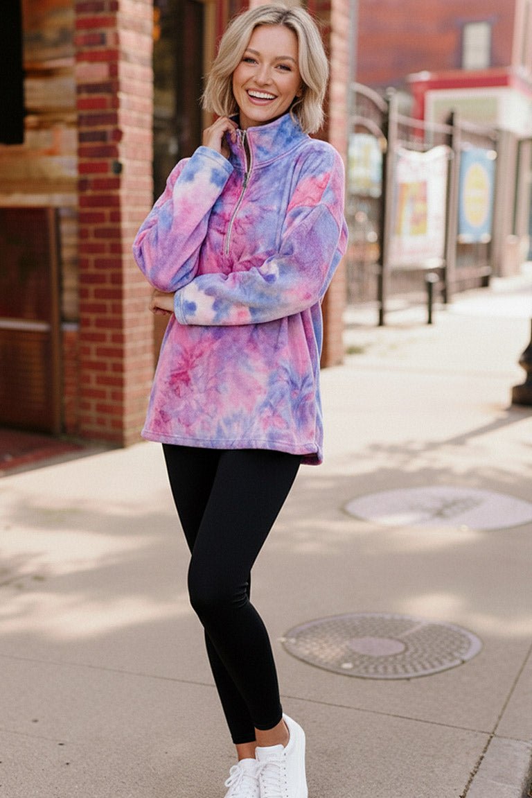 Pastel Skies Fleece Pullover - Bitsy Gypsy Boutique