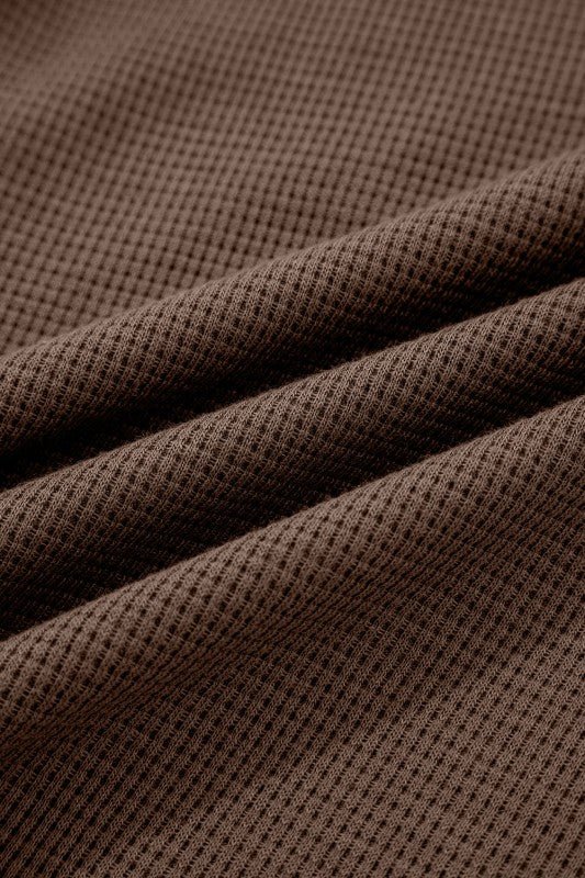 Plaid Patchwork Button - Up Drawstring Hooded Shacke - Bitsy Gypsy Boutique