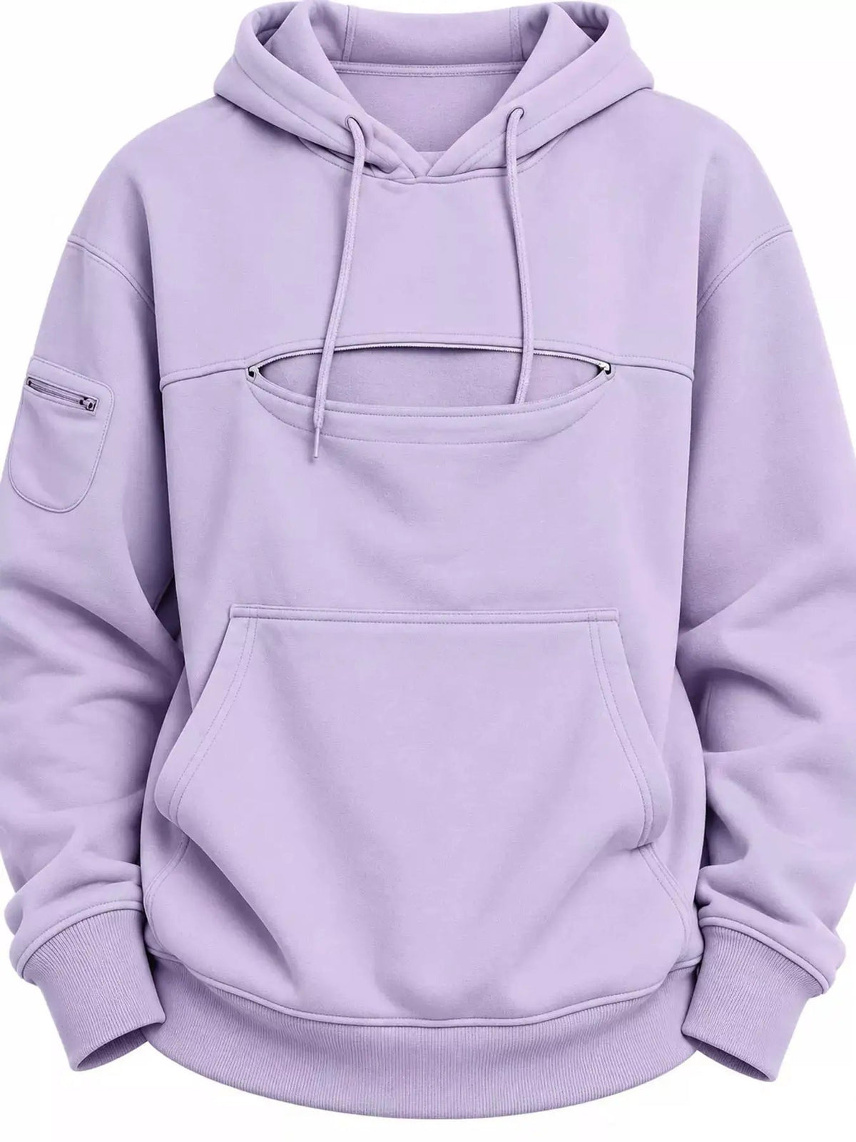 Plus Size Black Cat Pouch Drawstring Hoodie - Bitsy Gypsy Boutique