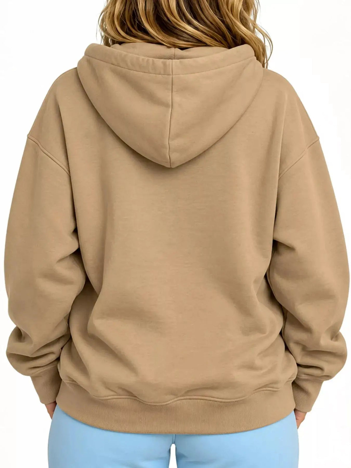 Plus Size Black Cat Pouch Drawstring Hoodie - Bitsy Gypsy Boutique