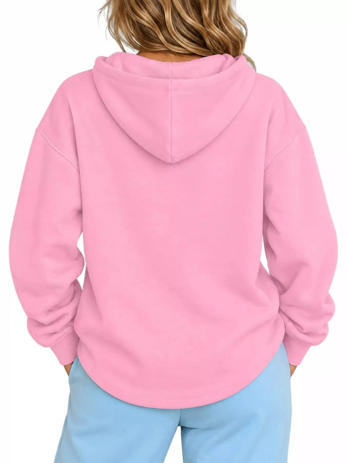Plus Size Black Cat Pouch Drawstring Hoodie - Bitsy Gypsy Boutique