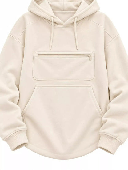 Plus Size Black Cat Pouch Drawstring Hoodie - Bitsy Gypsy Boutique