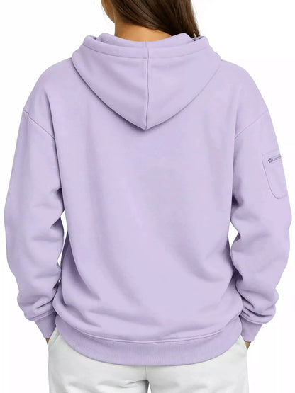 Plus Size Black Cat Pouch Drawstring Hoodie - Bitsy Gypsy Boutique