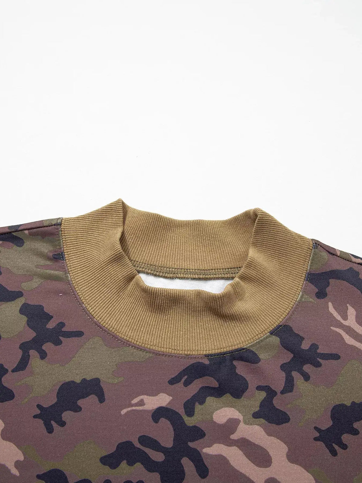 Plus Size Camouflage Print Long Sleeve Sweatshirt - Bitsy Gypsy Boutique