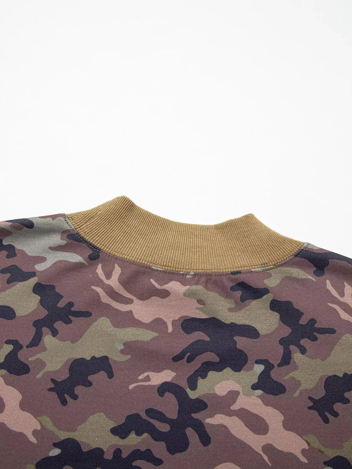 Plus Size Camouflage Print Long Sleeve Sweatshirt - Bitsy Gypsy Boutique