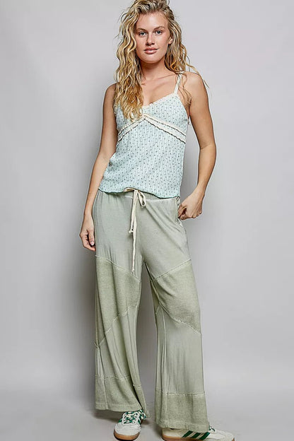POL Floral Printed Lightweight Ribbed Knit Cami - Bitsy Gypsy Boutique