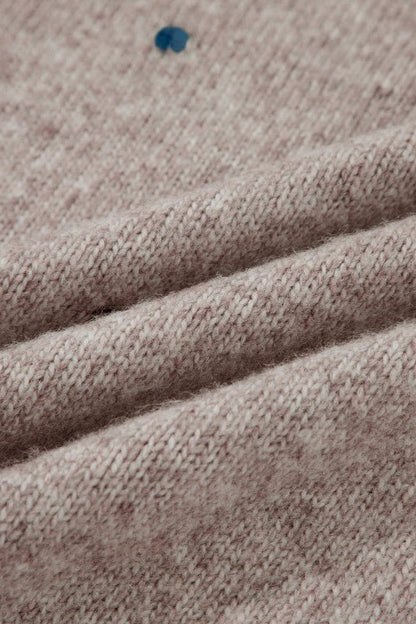 Polka Dot Drop Shoulder Sweater - Bitsy Gypsy Boutique