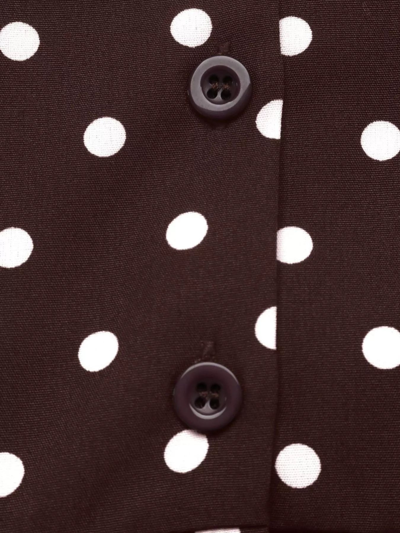 Polka Dot Long Sleeve Shirt Dress - Bitsy Gypsy Boutique