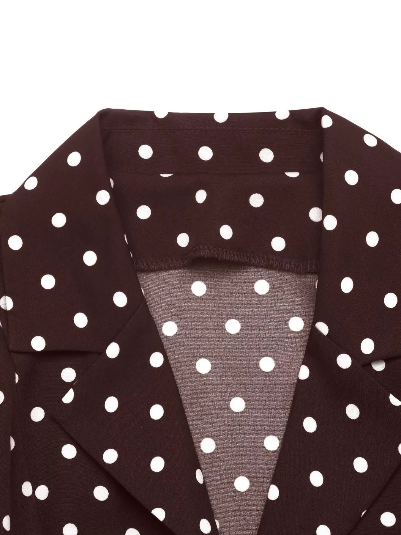 Polka Dot Long Sleeve Shirt Dress - Bitsy Gypsy Boutique