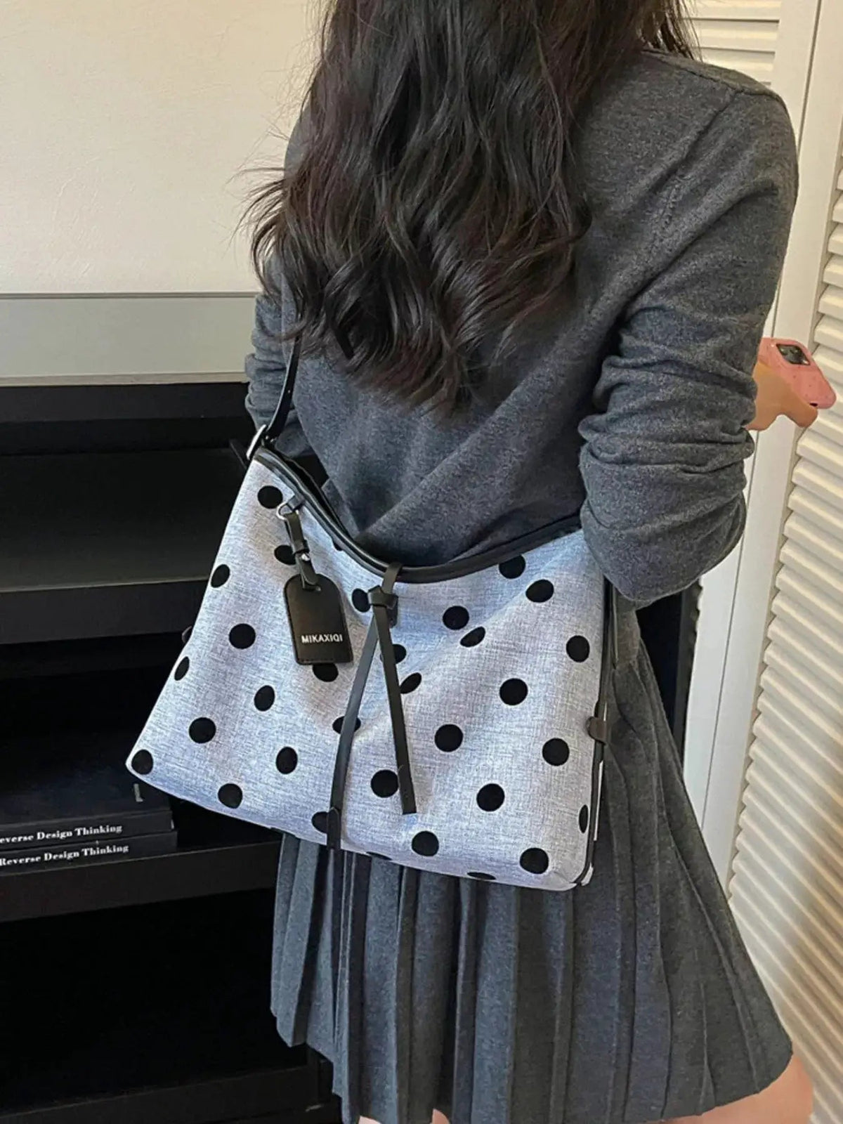 Polka Dot Shoulder Bag - Bitsy Gypsy Boutique
