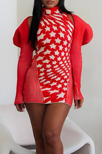 Puff Shoulder Polka Dot Mini Dress - Bitsy Gypsy Boutique