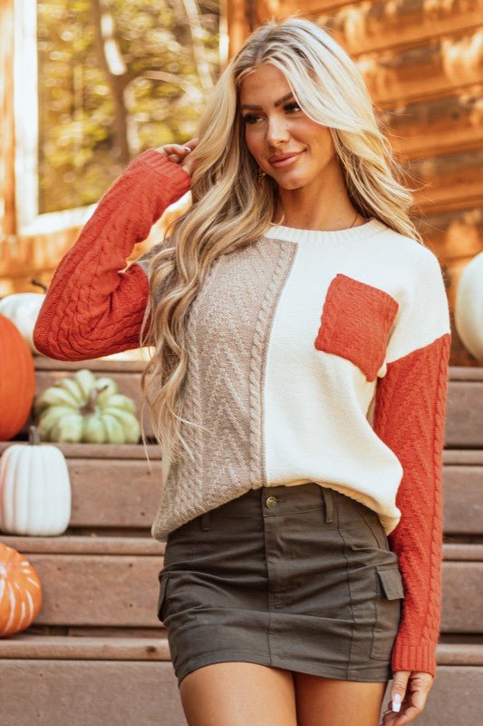 Pumpkin Spice Sweater - Bitsy Gypsy Boutique