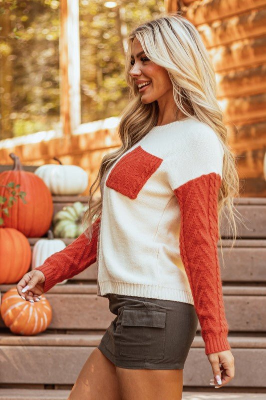 Pumpkin Spice Sweater - Bitsy Gypsy Boutique