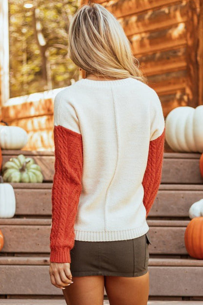 Pumpkin Spice Sweater - Bitsy Gypsy Boutique