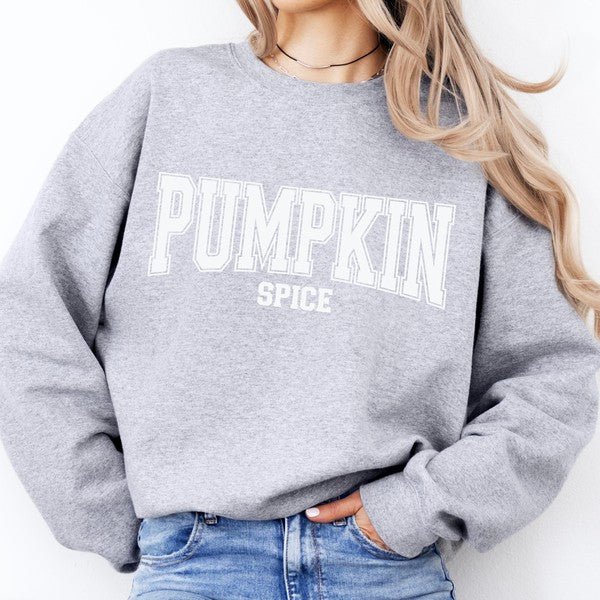 Pumpkin spice women's preppy fall sweatshirt - Bitsy Gypsy Boutique