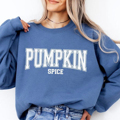 Pumpkin spice women's preppy fall sweatshirt - Bitsy Gypsy Boutique