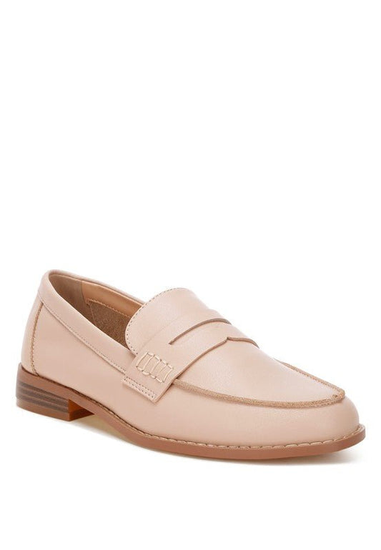 Reiga Low Block Heel Loafers - Bitsy Gypsy Boutique