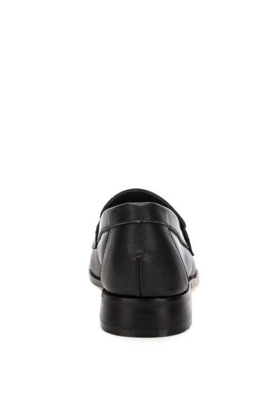 Reiga Low Block Heel Loafers - Bitsy Gypsy Boutique