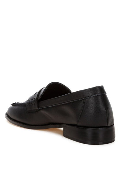 Reiga Low Block Heel Loafers - Bitsy Gypsy Boutique
