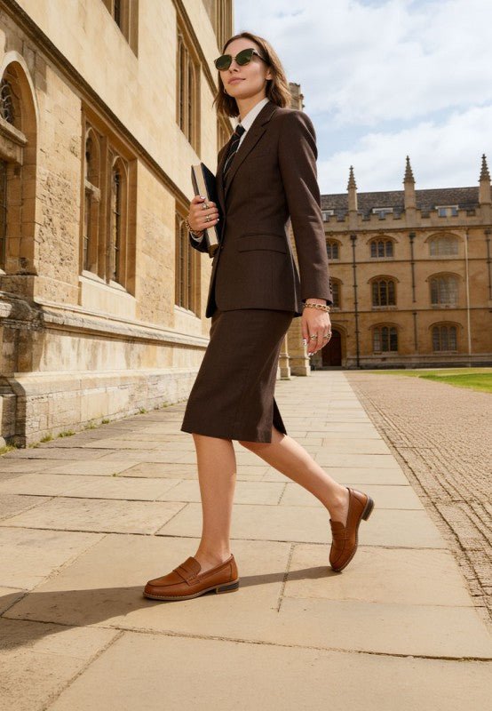 Reiga Low Block Heel Loafers - Bitsy Gypsy Boutique