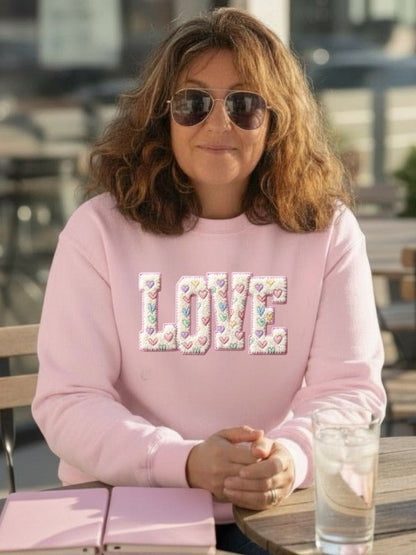 Retro Valentine XOXO Graphic Sweatshirt - Bitsy Gypsy Boutique